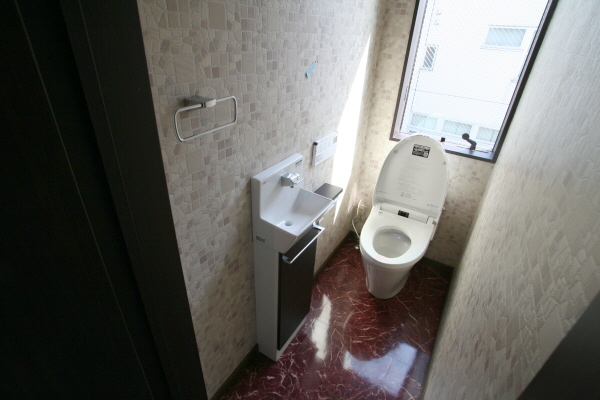 新築事例　トイレの写真